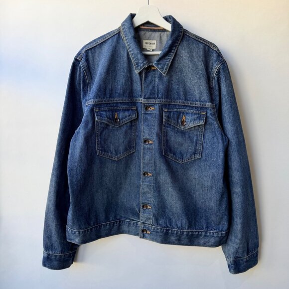Todd Snyder Selvedge Denim Dylan Jacket – Size L P13 - Picture 3 of 10